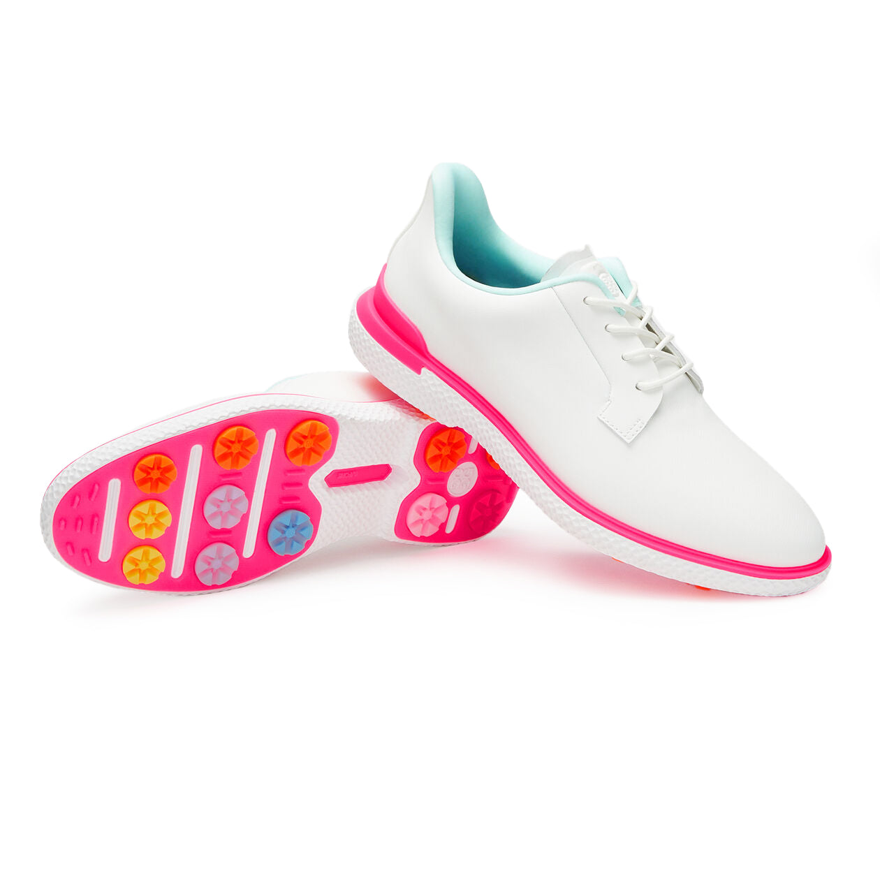 G/Fore Women's Gallivan2r Kiltie Golf Shoes - Snow/Multi