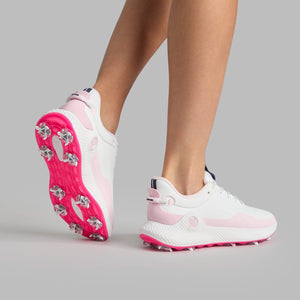 G/Fore Women's MG4+ O2 G/Lock Golf Shoes - Snow/Blush