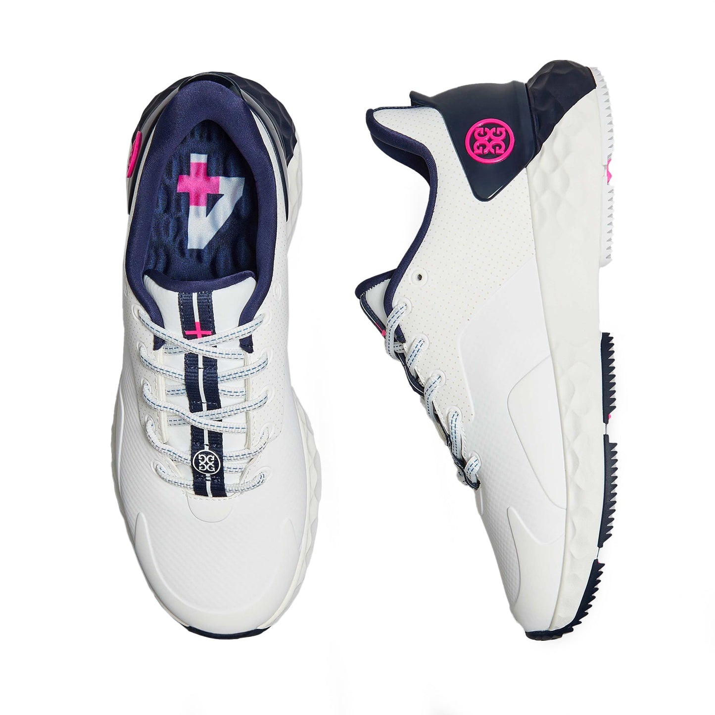 G/Fore Women's Perforated MG4+ Golf Shoes - Snow/Twilight