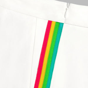 G/Fore Women's Stretch Performance Golf Skort - Chalk White