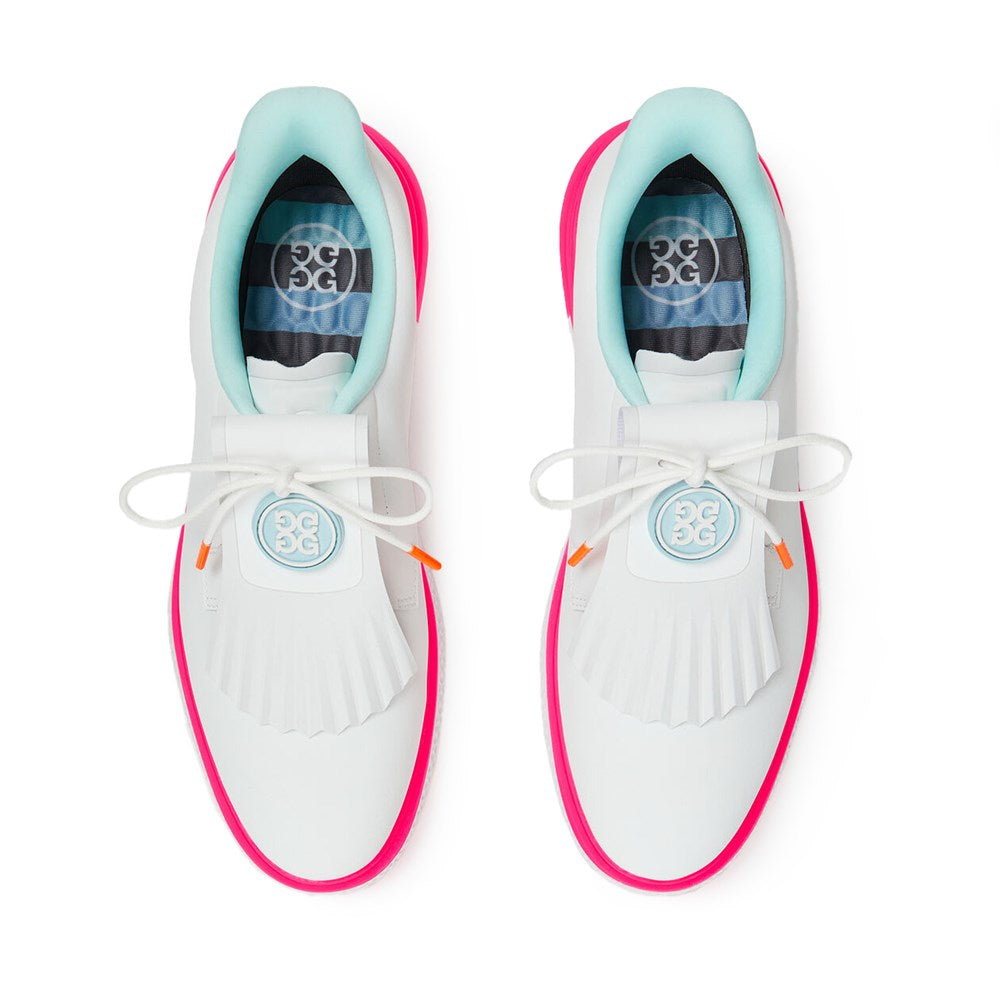 G/Fore Women's Gallivan2r Kiltie Golf Shoes - Snow/Multi