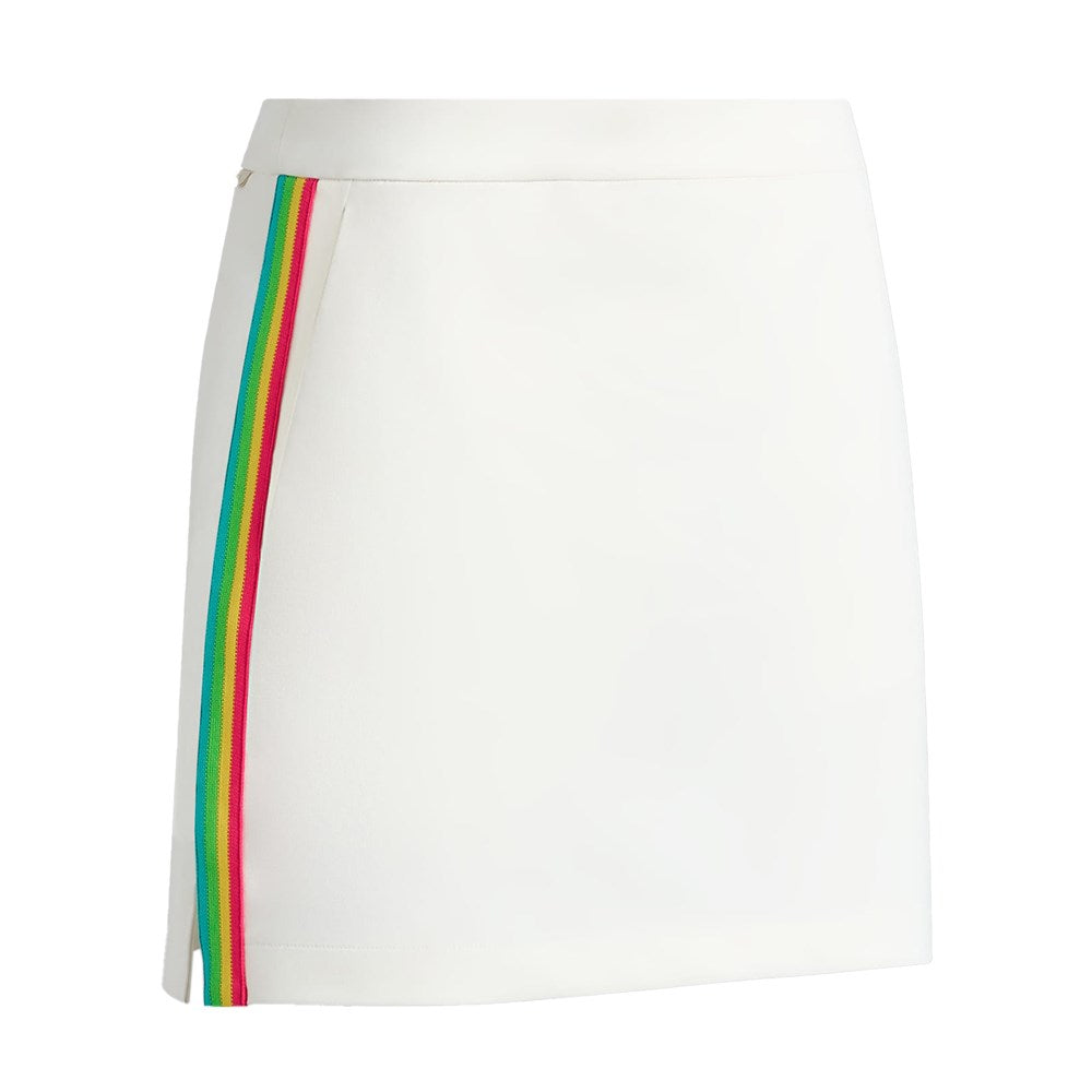 G/Fore Women's Stretch Performance Golf Skort - Chalk White