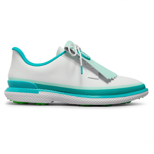 G/Fore Women's Tuxedo Stripe Gallivan2r Kiltie Golf Shoes - Siren