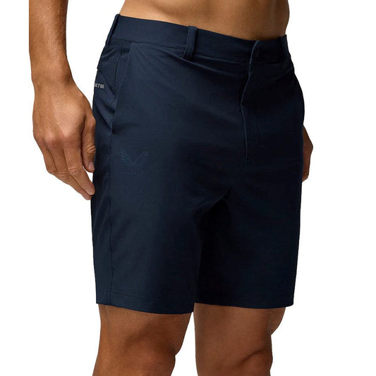 Castore Lightweight Club Golf Shorts - Navy/White