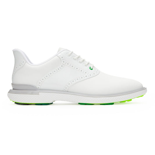 G/Fore Gallivan2r Brogue Saddle Golf Shoes - Snow/Nimbus