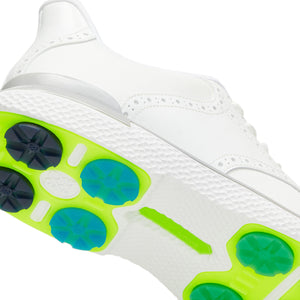 G/Fore Gallivan2r Brogue Saddle Golf Shoes - Snow/Nimbus