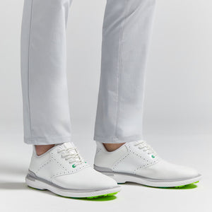 G/Fore Gallivan2r Brogue Saddle Golf Shoes - Snow/Nimbus