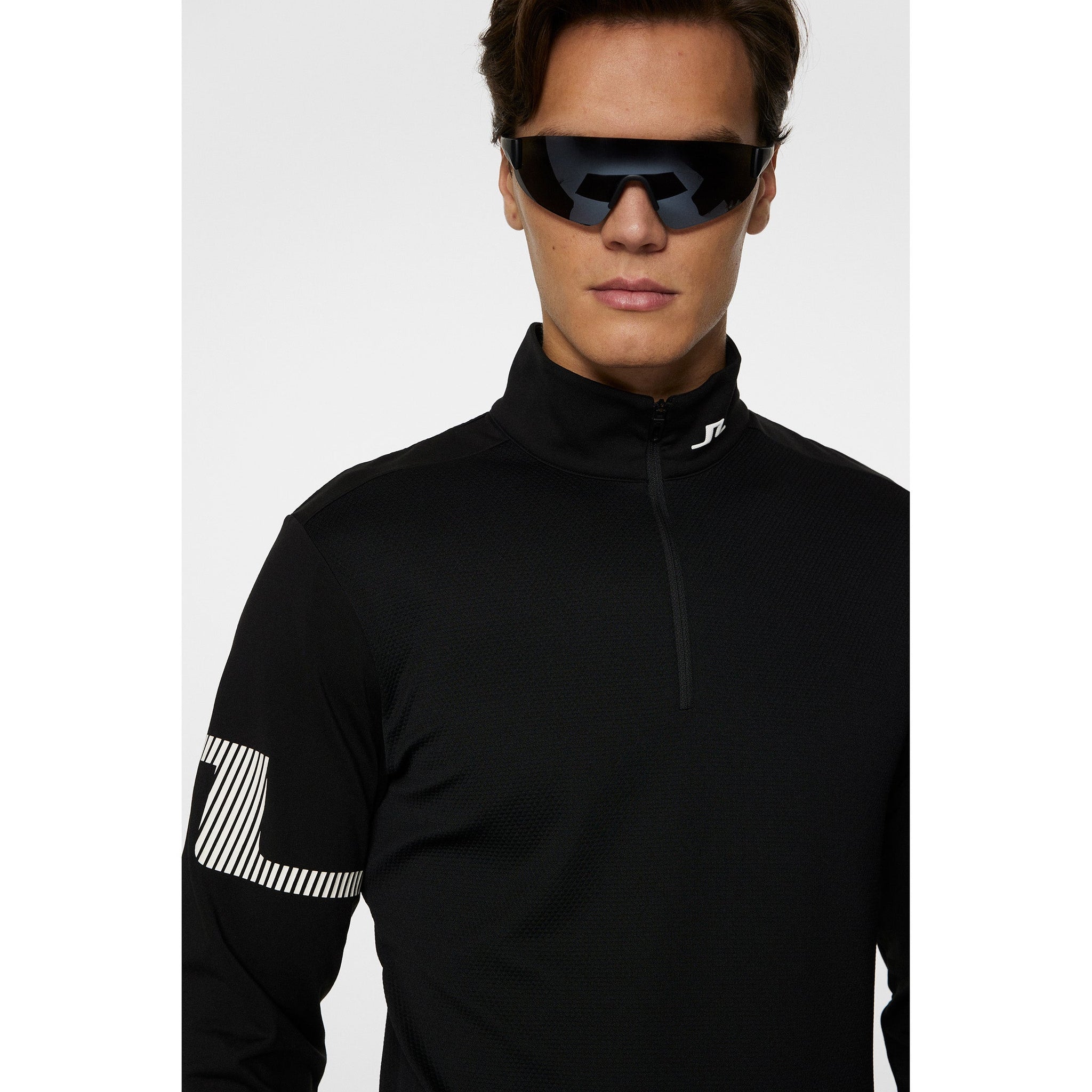 J.Lindeberg Heath Strike Mid-Layer - Black