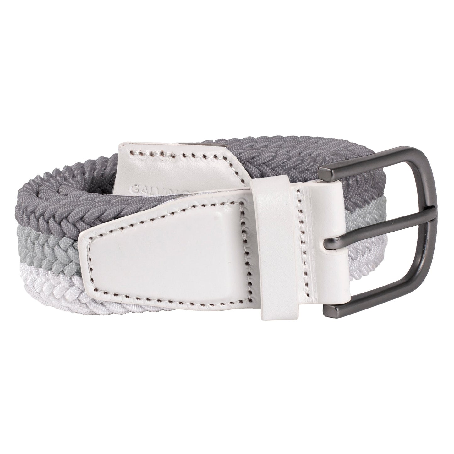 Galvin Green Will Belt - White/Cool 
Grey/Sharkskin