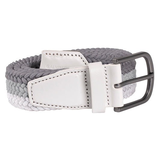 Galvin Green Will Belt - White/Cool 
Grey/Sharkskin