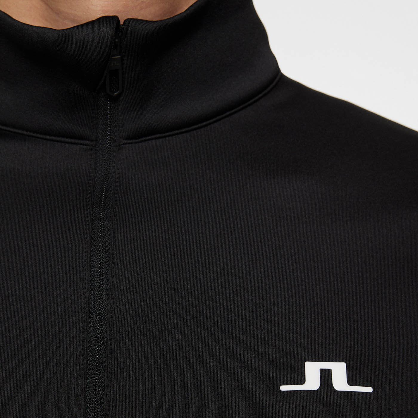 J.Lindeberg Aerial Quarter Zip Mid-Layer - Black