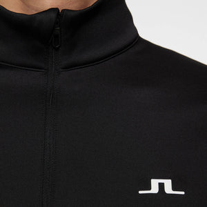 J.Lindeberg Aerial Quarter Zip Mid-Layer - Black