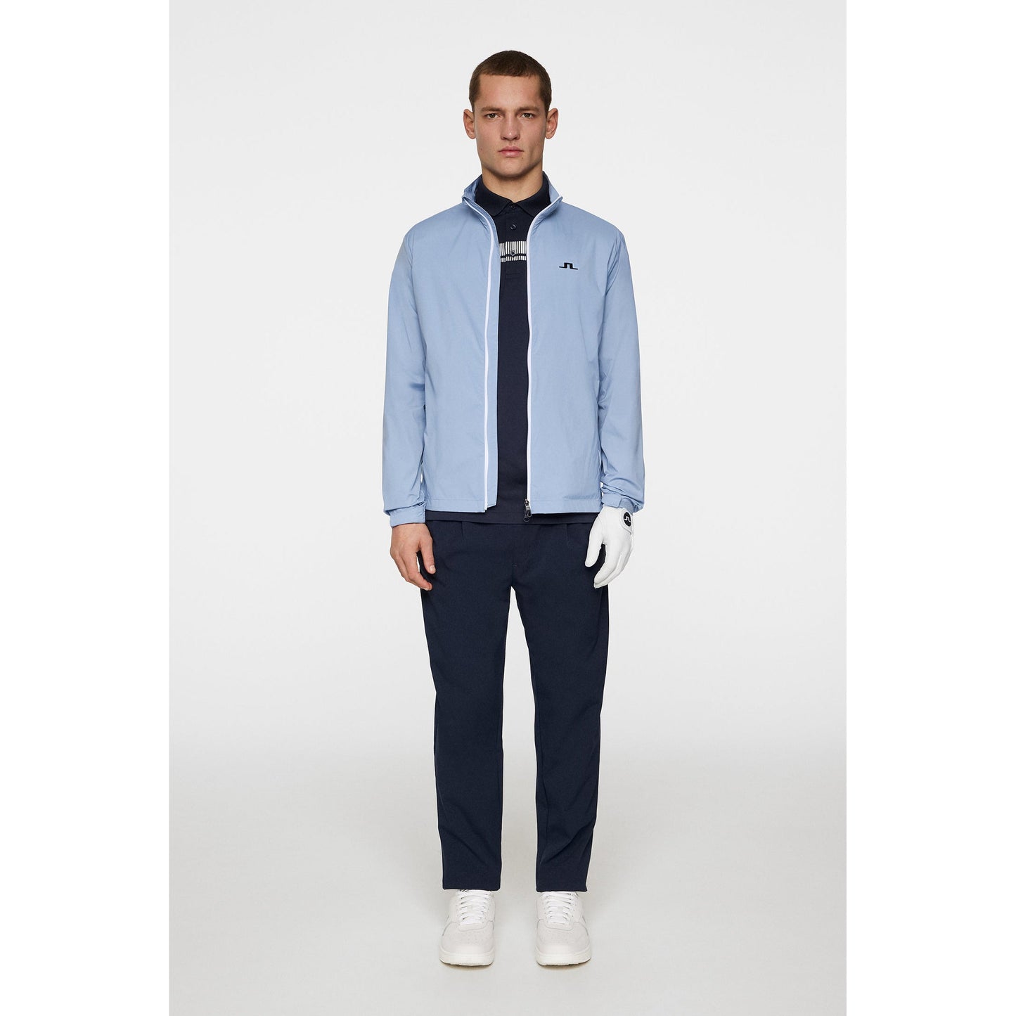 J.Lindeberg Ash Light Packable Golf Jacket - Rain Washed