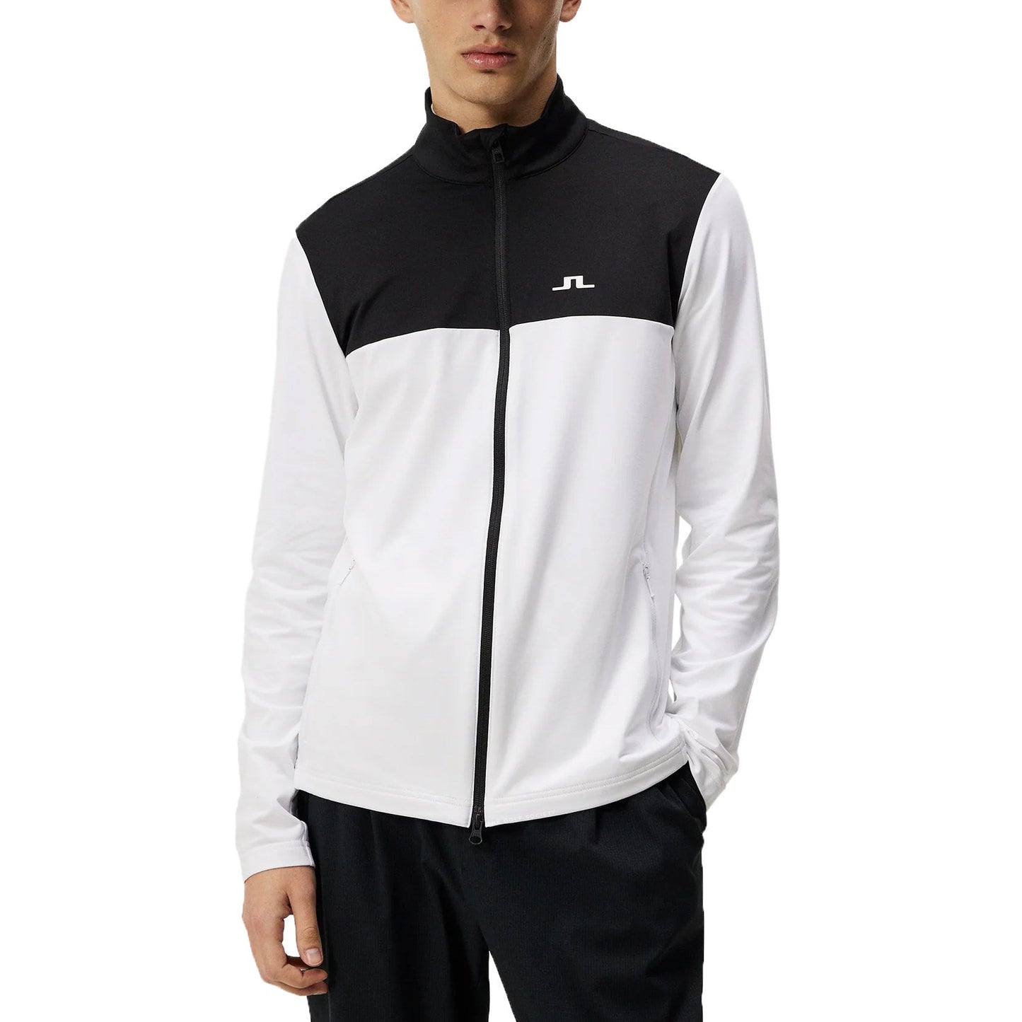 J.Lindeberg Banks Golf Mid-Layer - White