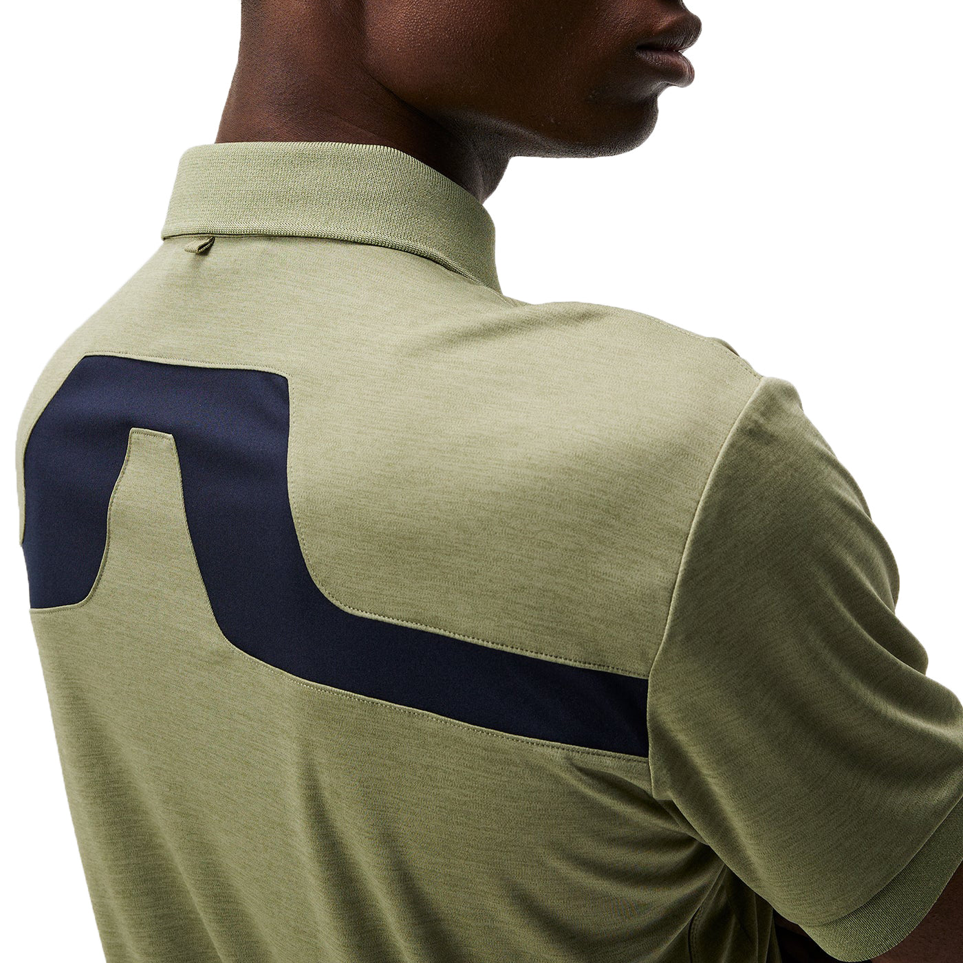 J.Lindeberg KV Polo Golf Shirt - Oil Green