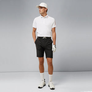 J.Lindeberg Tour Tech Polo Golf Shirt - White/Red