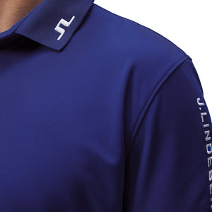 J.Lindeberg Tour Tech Polo Golf Shirt - Clematis Blue