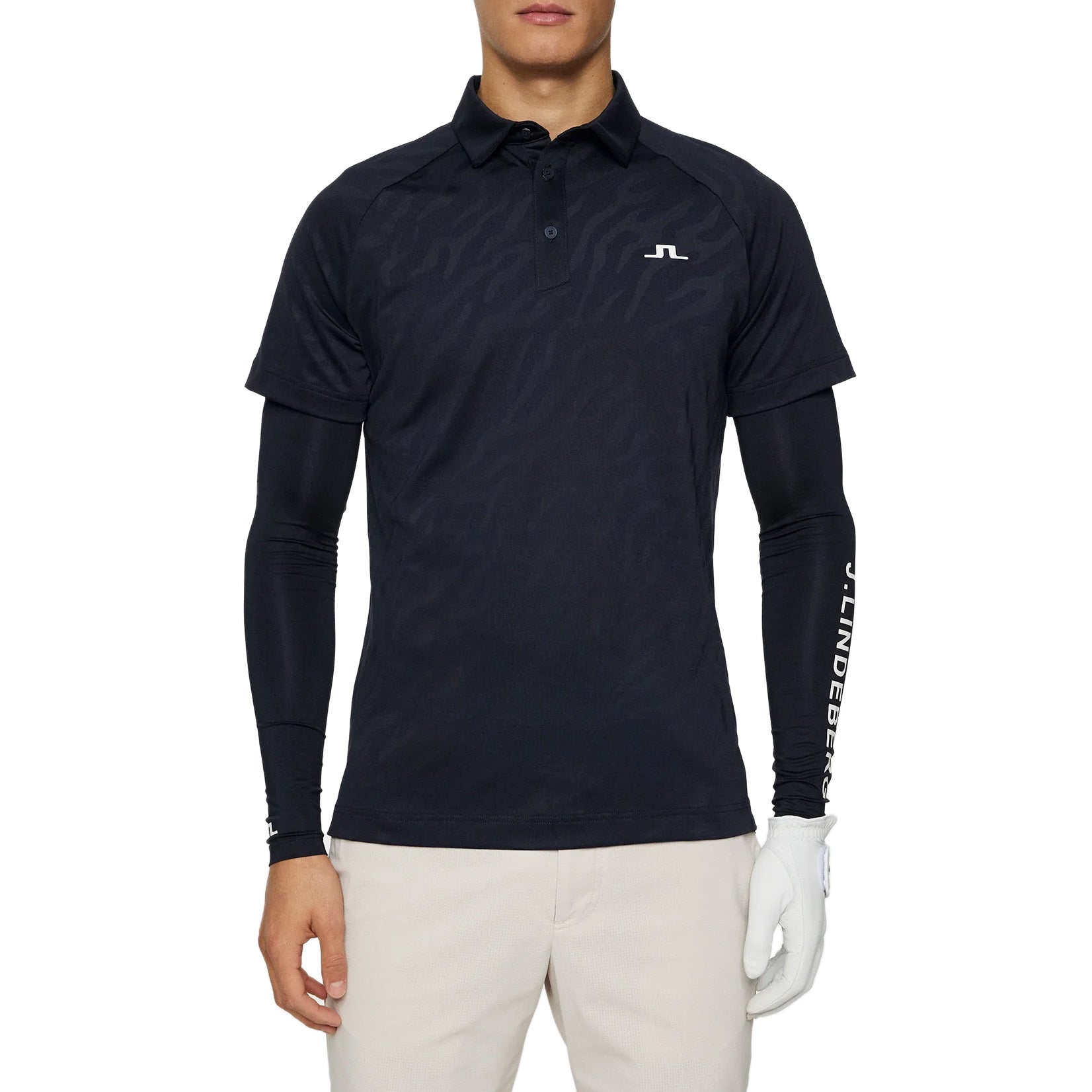 J.Lindeberg Wilhelm Polo Golf Shirt - JL Navy
