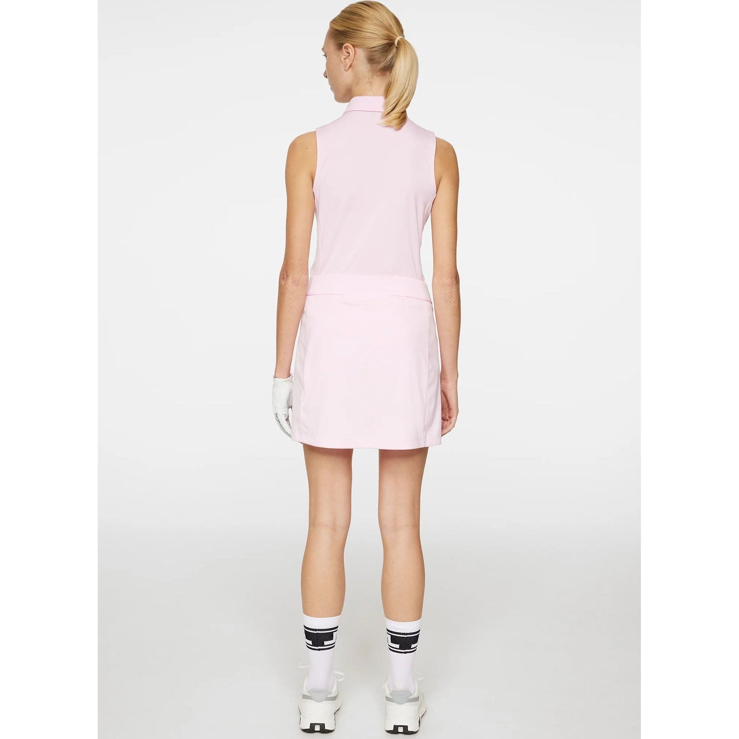 J.Lindeberg Women's Amelie Mid Golf Skirt - Nosegrey
