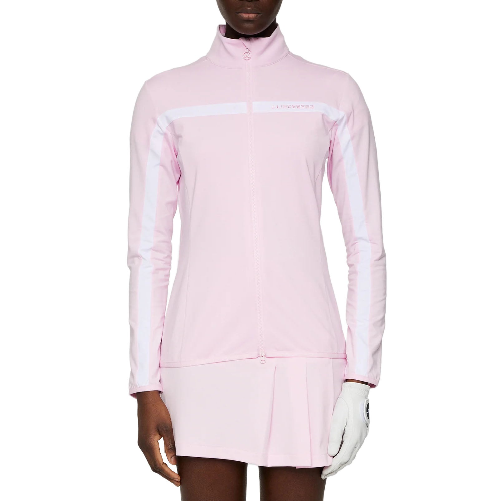 J.Lindeberg Women's Janice Golf Mid-Layer - Nosegrey