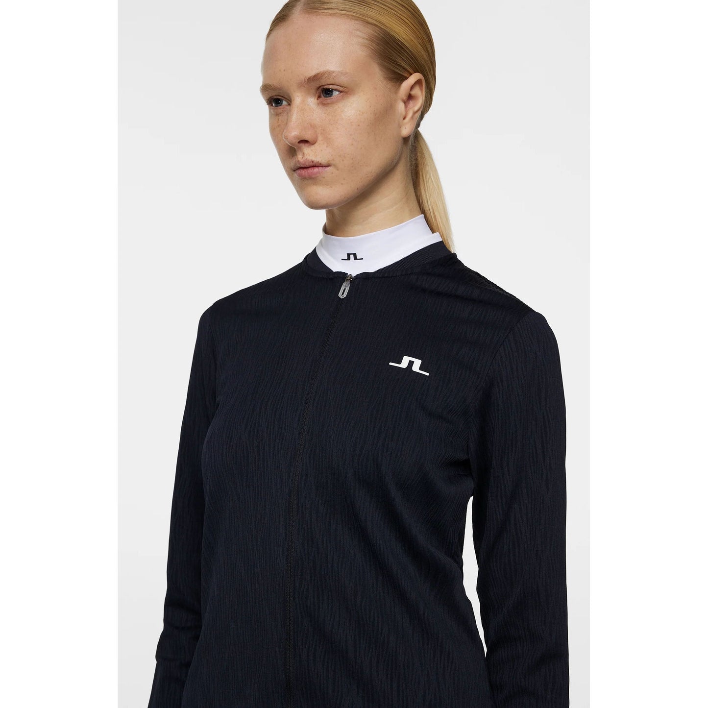 J.Lindeberg Women's Susanna Golf Mid-Layer - JL Navy