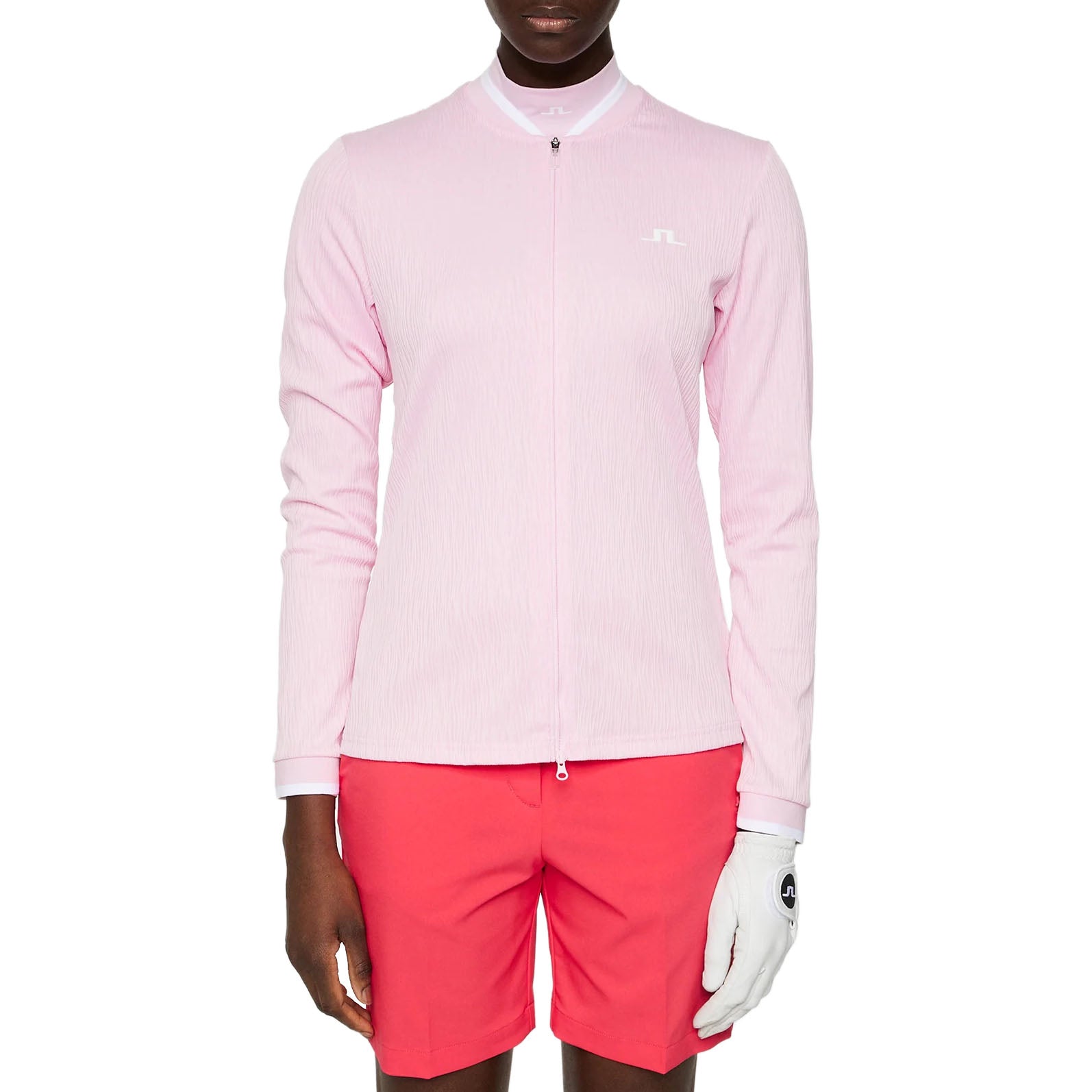J.Lindeberg Women's Susanna Golf Mid-Layer - Nosegrey