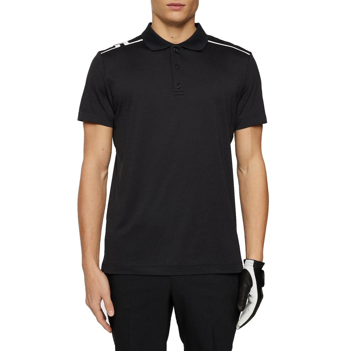 J.Lindeberg Lionel Polo Golf Shirt - Black