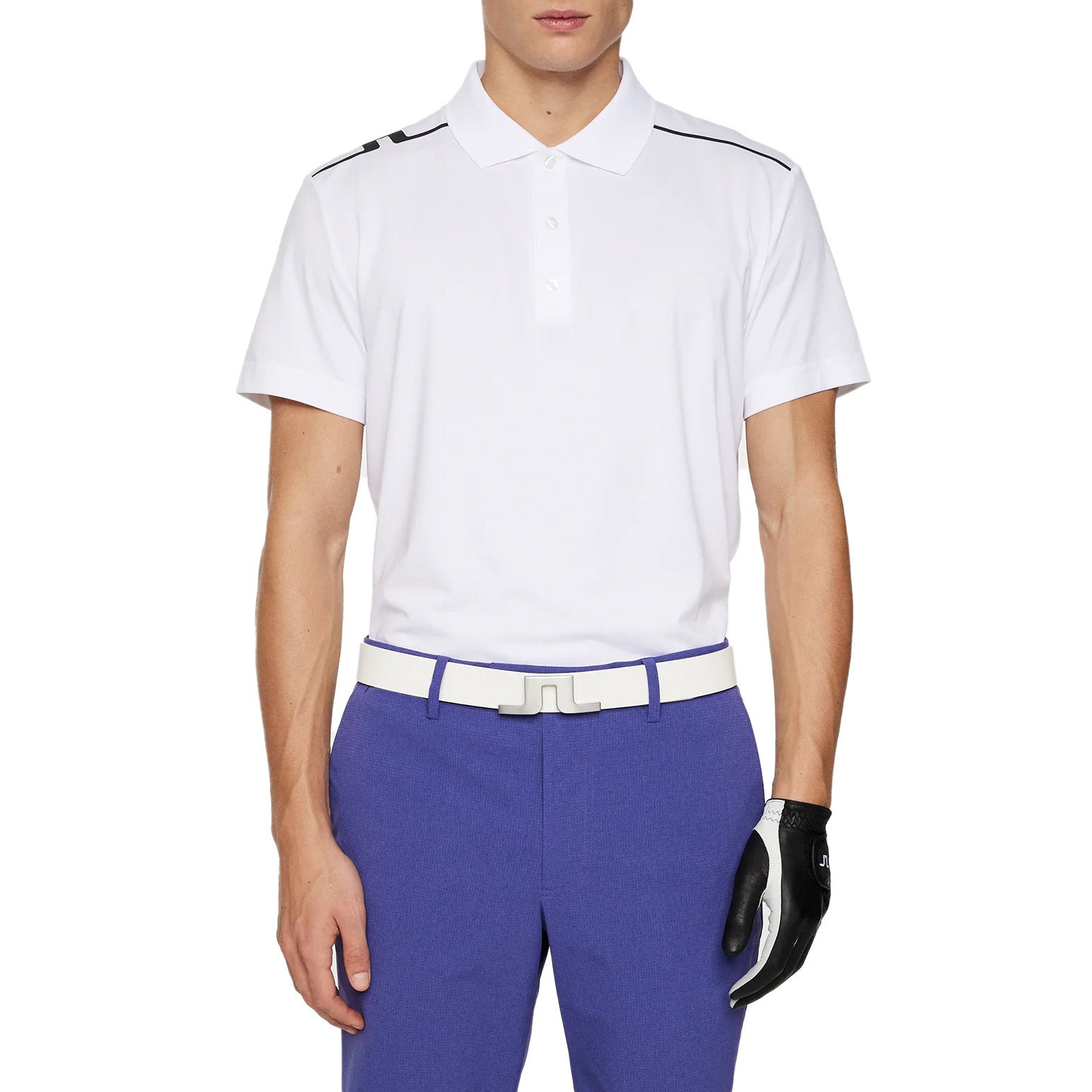 J.Lindeberg Lionel Polo Golf Shirt - White
