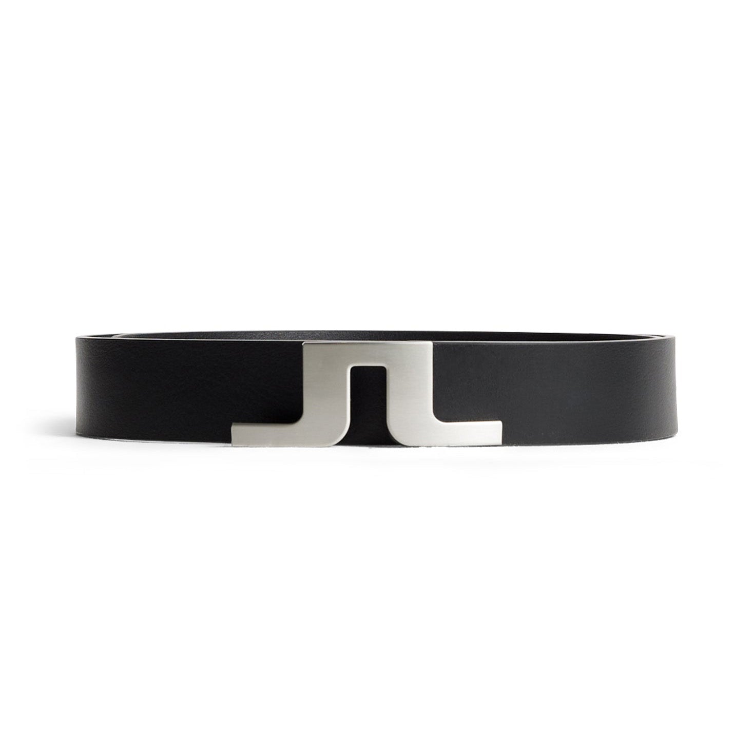 J.Lindeberg  Bridger Leather Belt - Black
