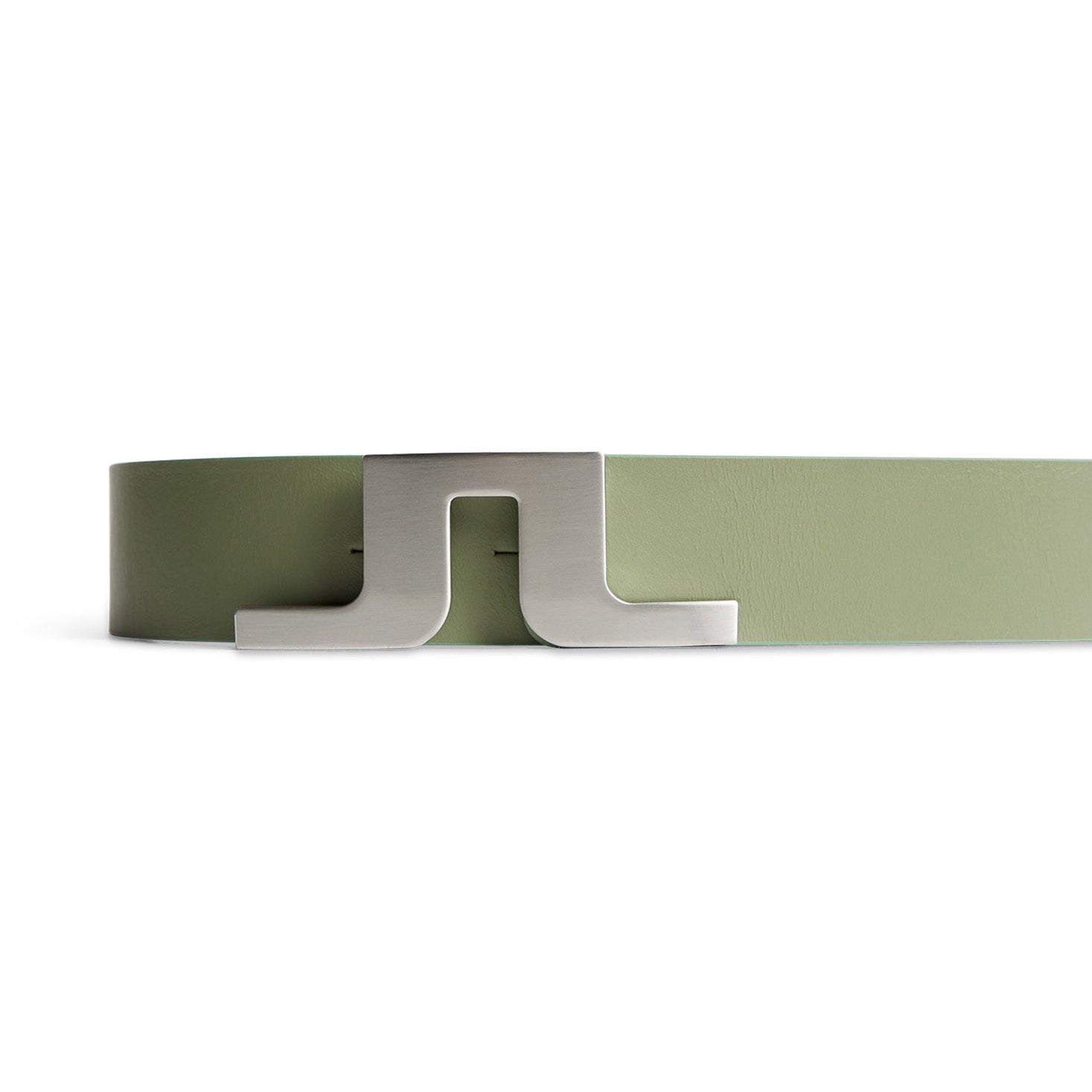 J.Lindeberg  Bridger Leather Belt - Oil Green