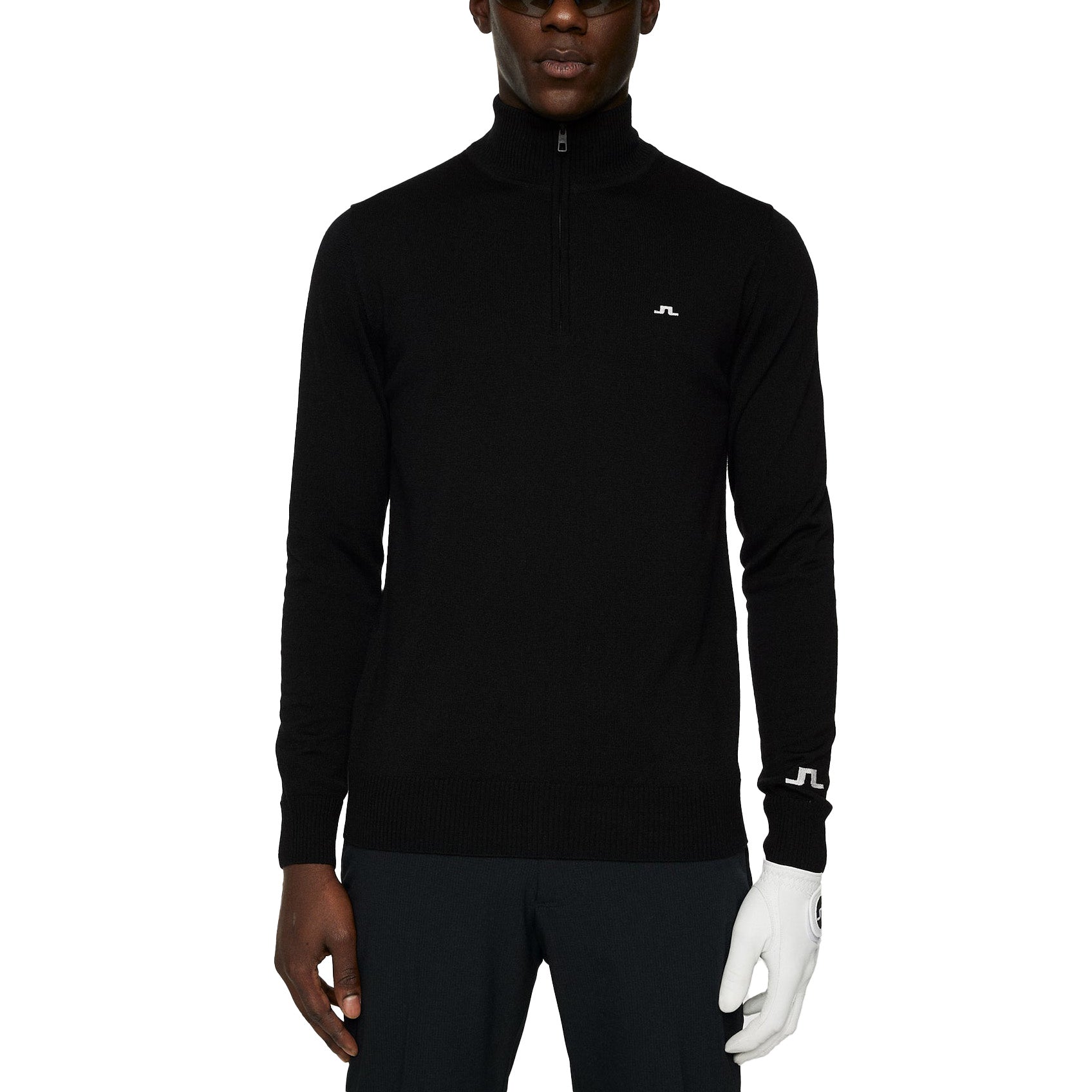 J.Lindeberg Kian Knitted Sweater - Black
