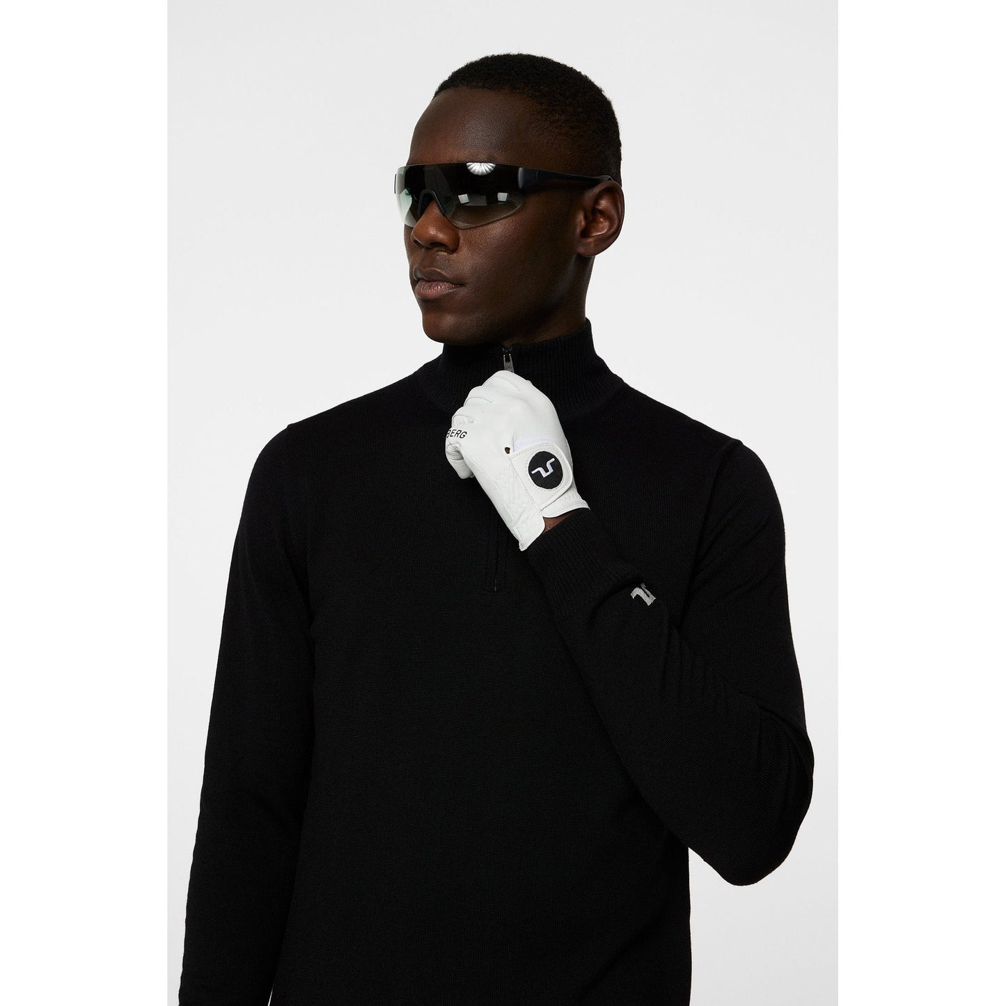 J.Lindeberg Kian Knitted Sweater - Black