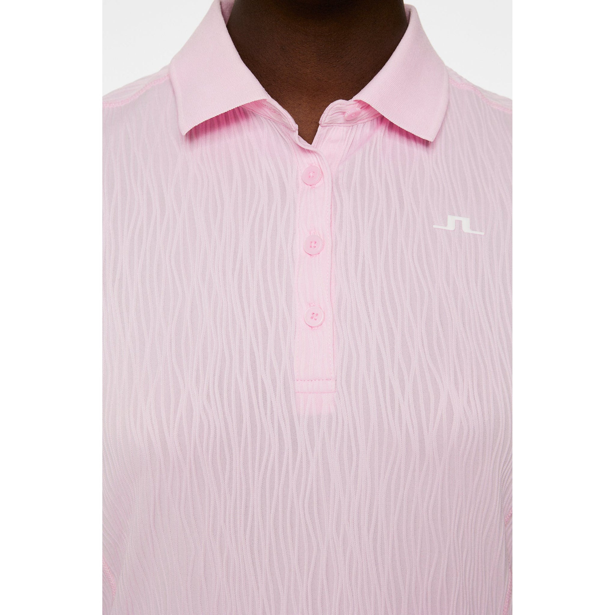 J.Lindeberg Women's Izara Golf Polo Shirt - Nosegrey