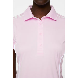 J.Lindeberg Women's Leyla Golf Polo Shirt - Nosegrey