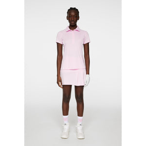 J.Lindeberg Women's Leyla Golf Polo Shirt - Nosegrey