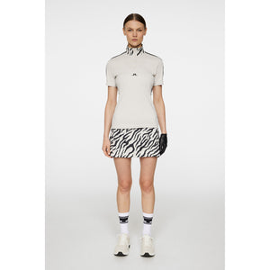J.Lindeberg Women's Pip Golf Shirt - Moonbeam