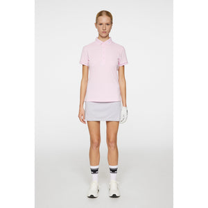 J.Lindeberg Women's Tour Tech Golf Polo Shirt - Nosegrey