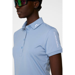 J.Lindeberg Women's Tour Tech Golf Polo Shirt - Rain Washed