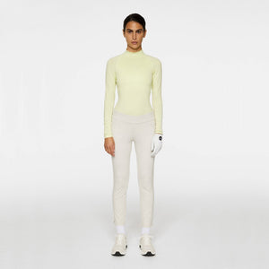 J.Lindeberg Women's Lea Pull On Golf Pants - Moonbeam