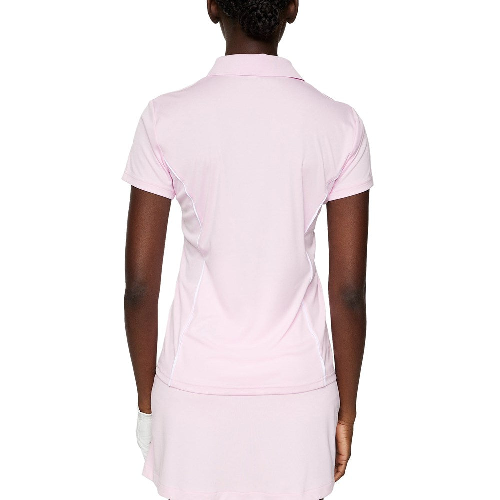 J.Lindeberg Women's Leyla Golf Polo Shirt - Nosegrey