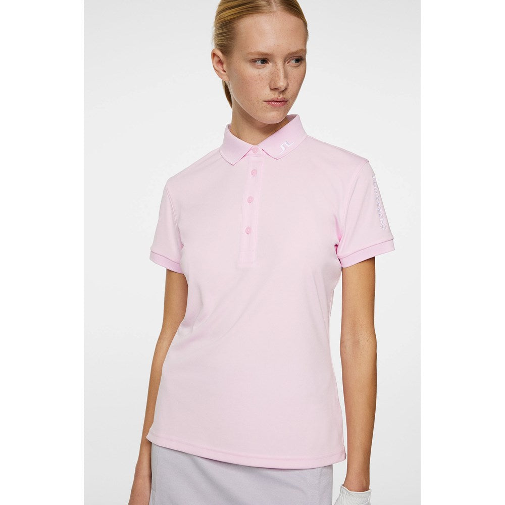J.Lindeberg Women's Tour Tech Golf Polo Shirt - Nosegrey