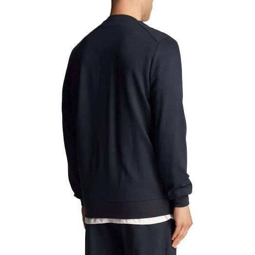 Lyle & Scott Fly Fleece Crew Neck - Dark Navy