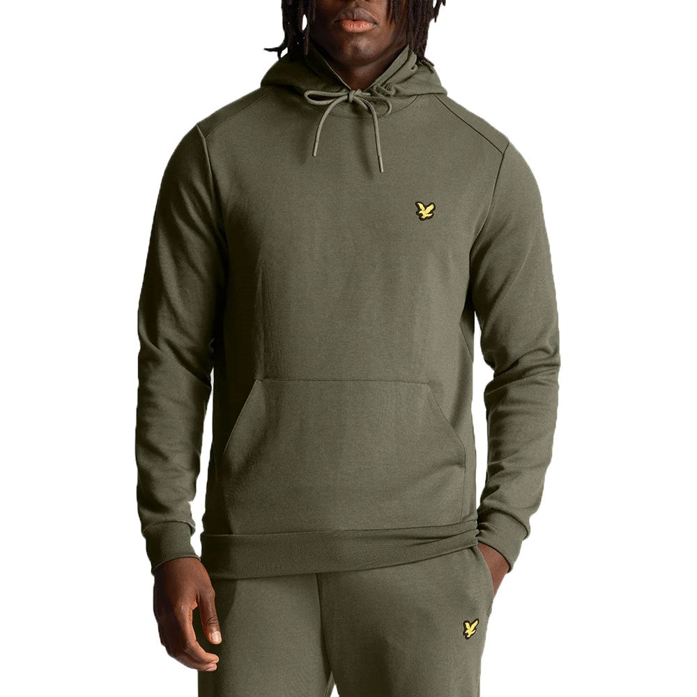 Lyle & Scott Fly Fleece Hoodie - Cactus Green