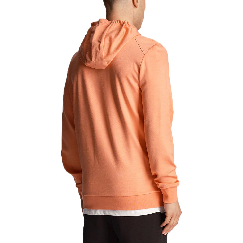Lyle & Scott Fly Fleece Hoodie - Course Coral