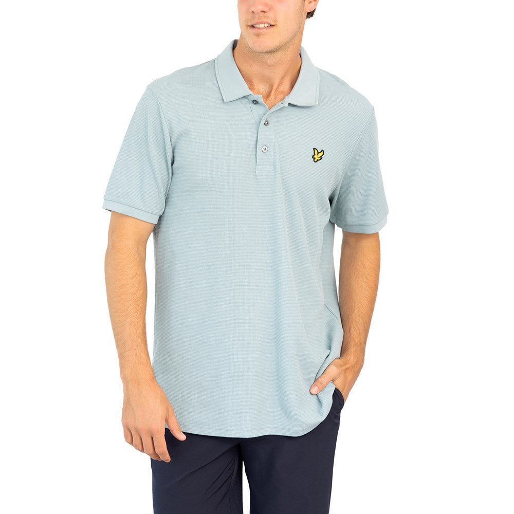 Lyle & Scott Milano Polo Shirt - Slate Blue