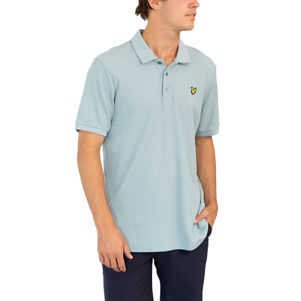 Lyle & Scott Milano Polo Shirt - Slate Blue
