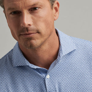 Peter Millar Retro Performance Jersey Polo Golf Shirt - Anglelite