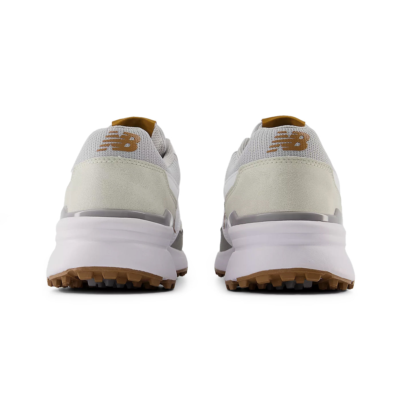 New Balance 997 Spikeless Wide (EE) Golf Shoes - White/Grey