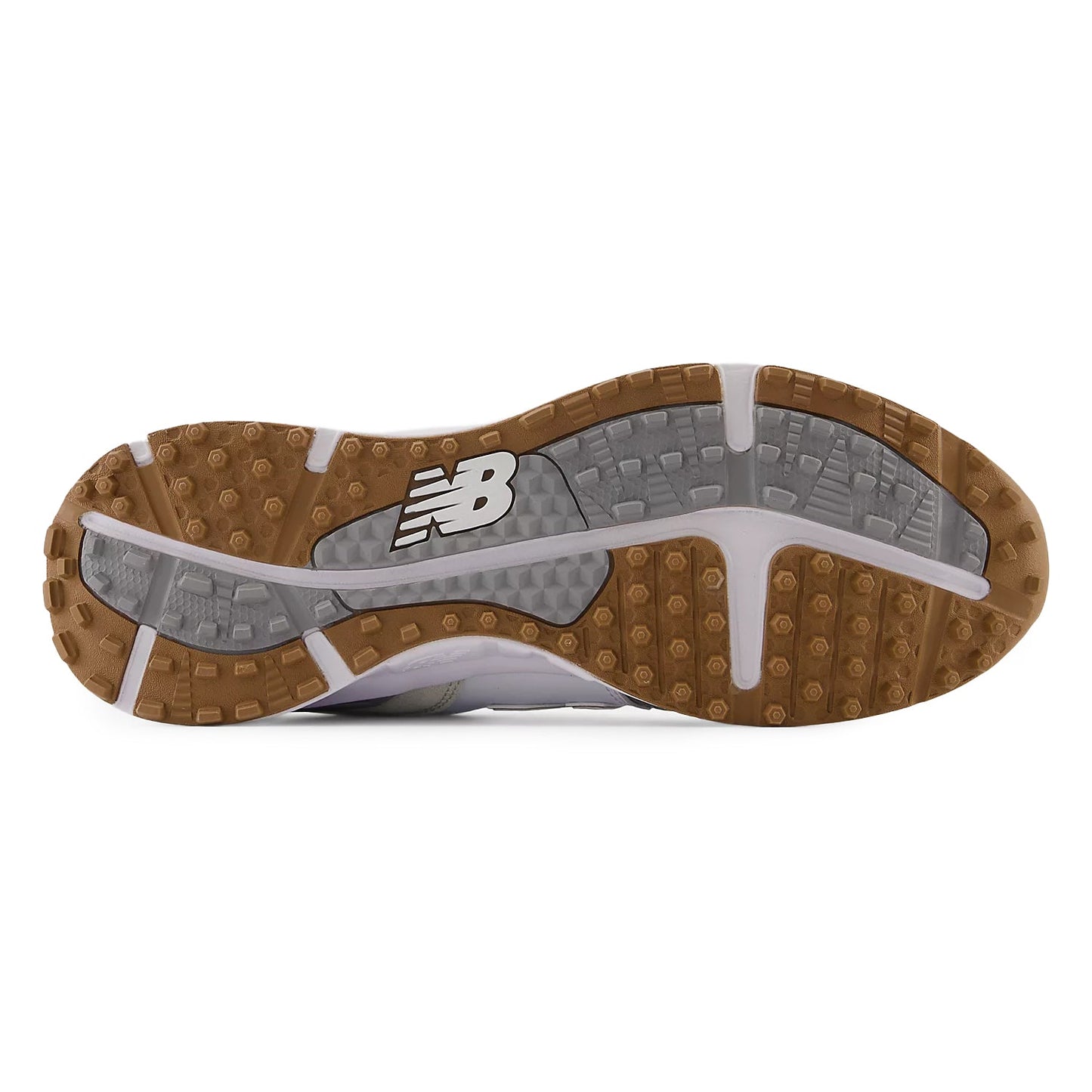 New Balance 997 Spikeless Wide (EE) Golf Shoes - White/Grey
