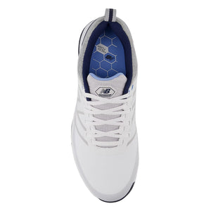 New Balance Fresh Foam Contend v2 Spikeless Wide (EE) Golf Shoes - White/Blue